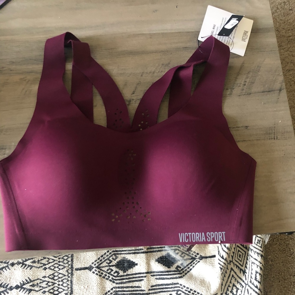 Maroon VS sports bra